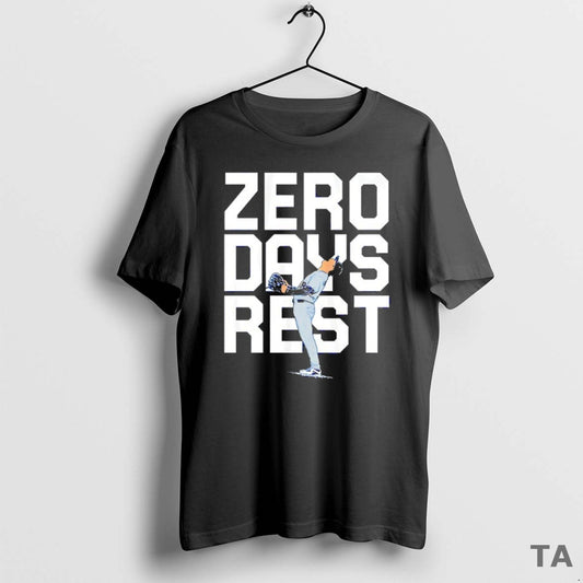 Top Los Angeles Dodgers Yoshinobu Yamamoto Zero Days Rest T Shirt Sweater