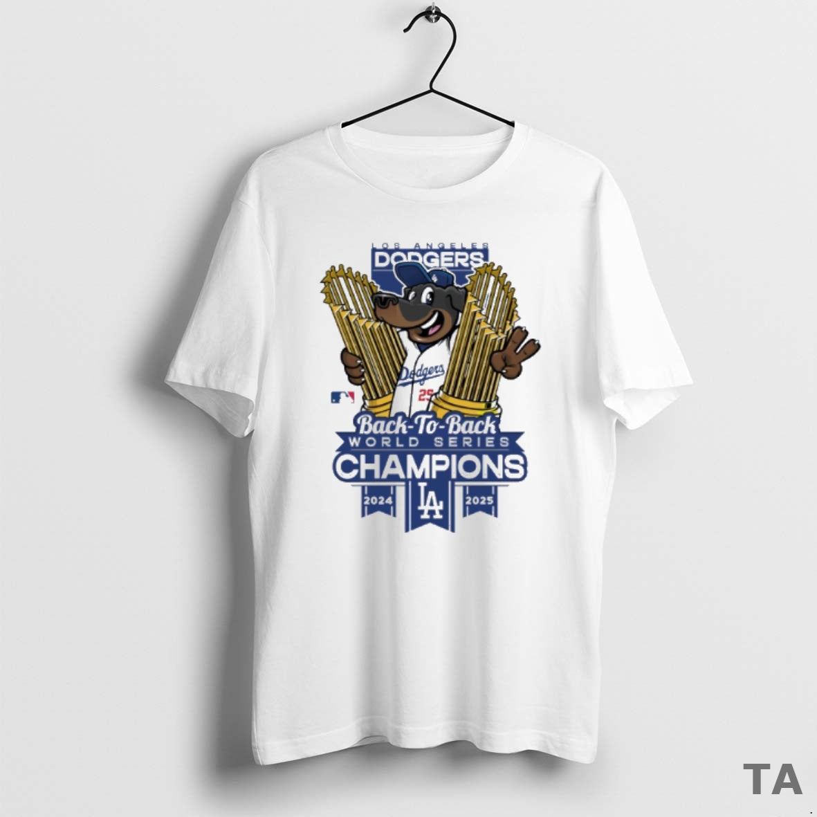 Top Los Angeles Dodgers Back2back Champs 2024 2025 T Shirt Sweater