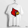 Top Louie The Cardinal Louisville Cardinals T Shirt Sweater