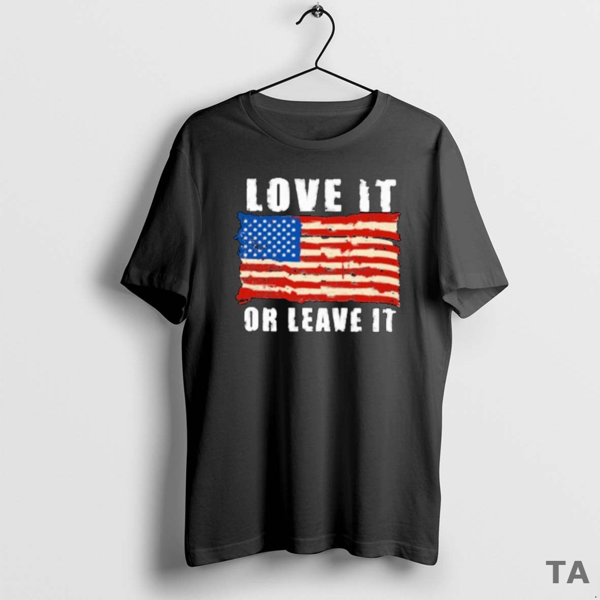 Top Love It Or Leave It American Flag T Shirt Sweater