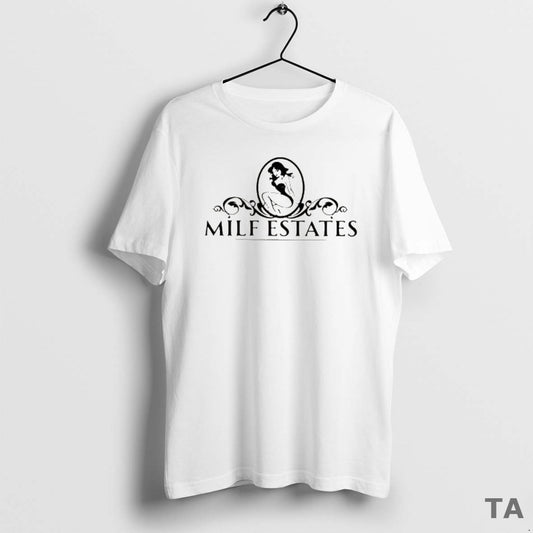 Top Milf Estates Logo T Shirt Sweater