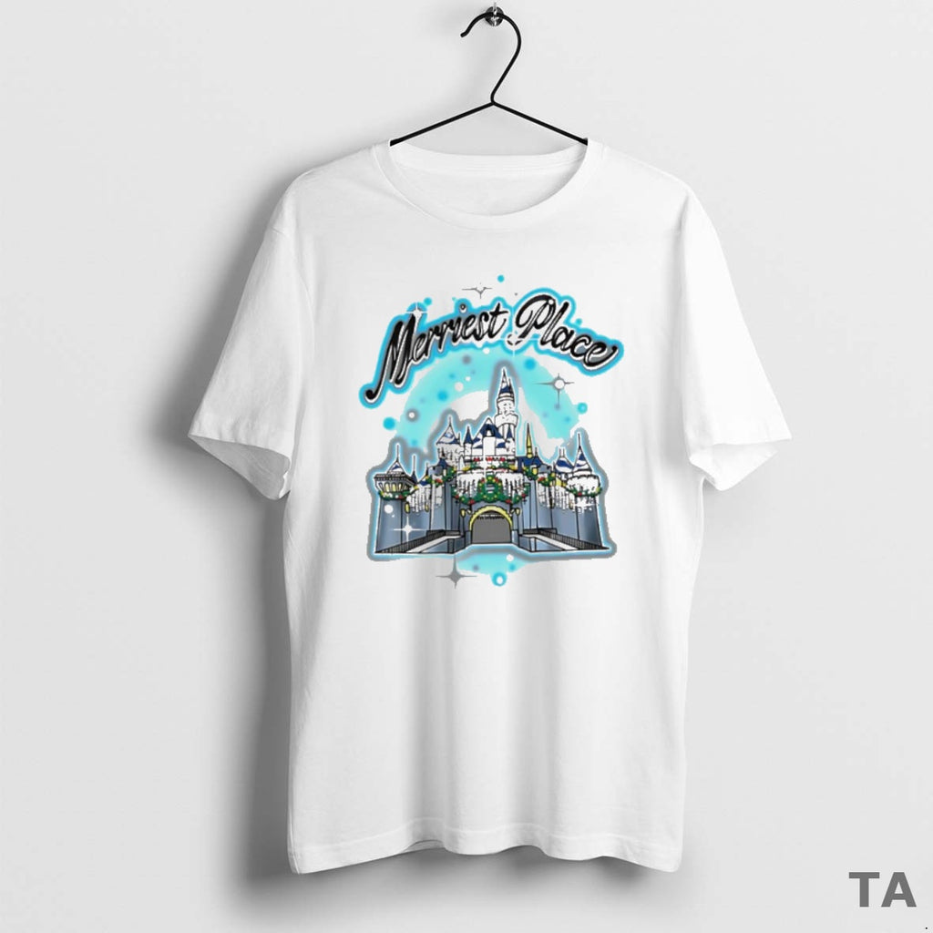 Top Merriest Place Merry Christmas T Shirt Sweater