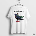 Top Merry Christmas F %d0%a1aw F Raven 2025 T Shirt Sweater
