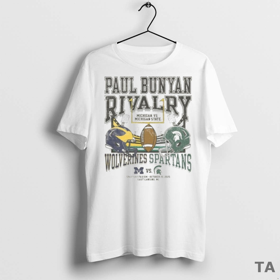 Top Michigan State Spartans Football Vs Michigan Wolverines Paul Bunyan Rivalry October 25 2025