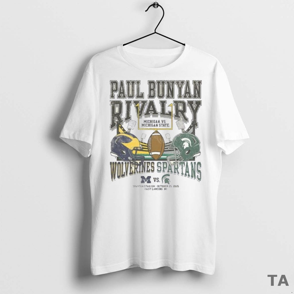 Top Michigan State Spartans Vs Michigan Wolverines 2025 Gameday Football T Shirt Sweater
