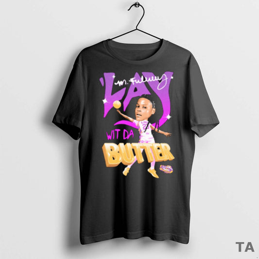 Top Milaysia Fulwiley Wit Da Butter Lsu Tiger Ncaa Cartoon T Shirt Sweater