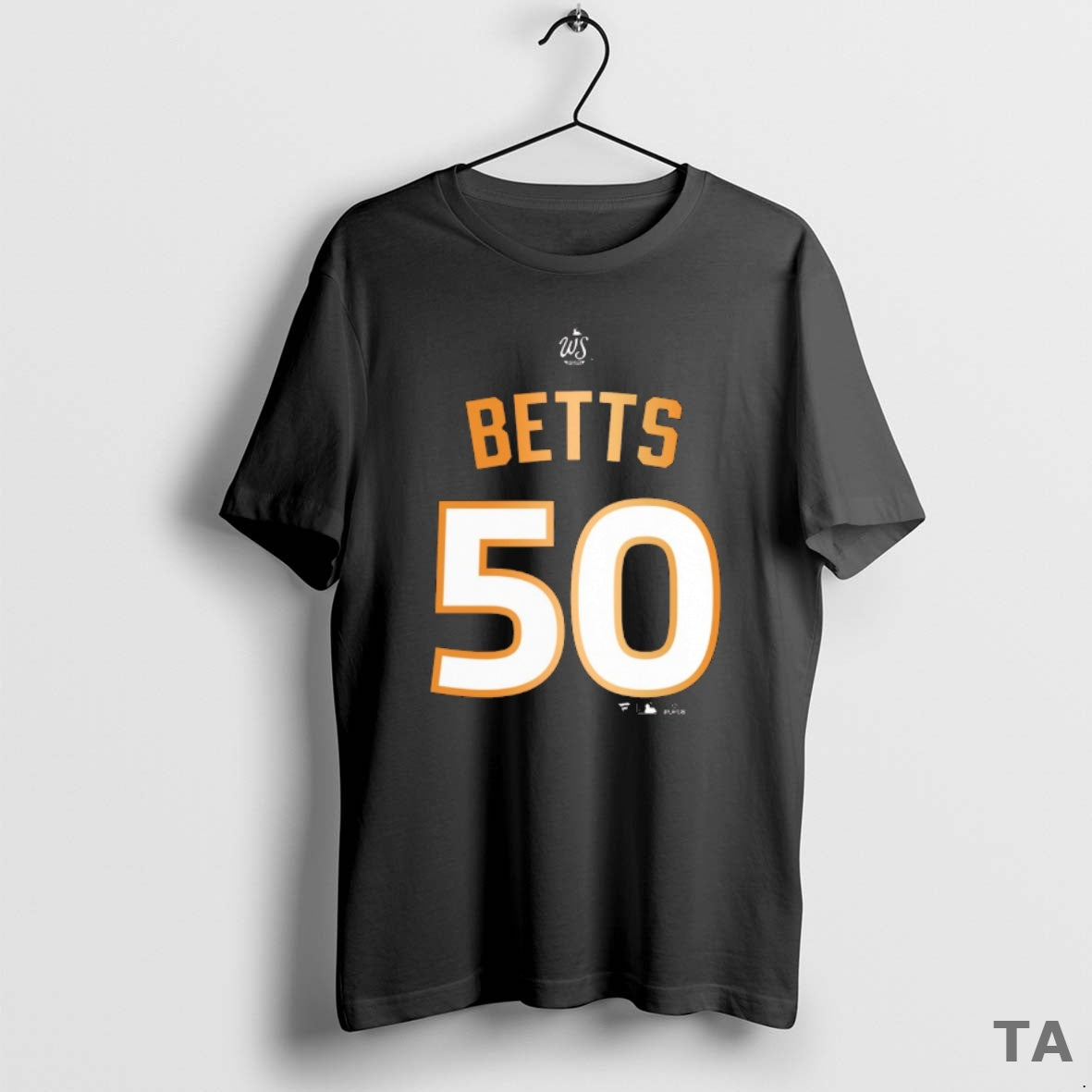 Top Mookie Betts Los Angeles Dodgers 2025 Mlb World Series Champions Number 50