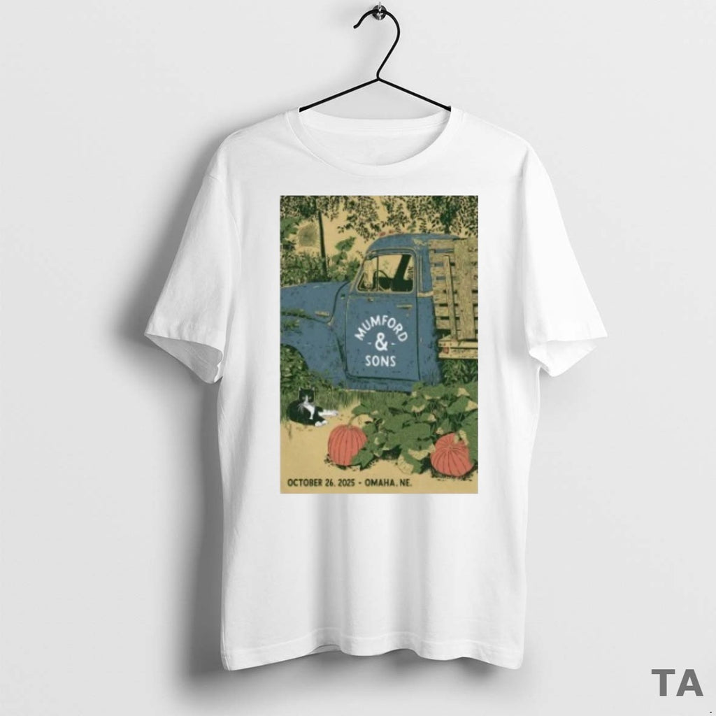 Top Mumford And Sons Omaha Ne 10 26 T Shirt Sweater