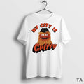 Top My City Is Gritty Flyers Mascot Halloween T Shirt Sweater