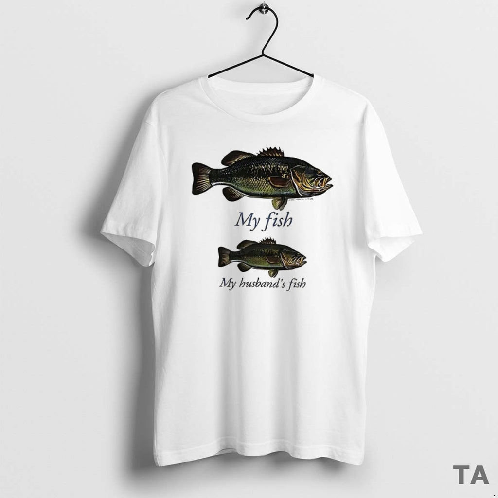 Top My Fish My Husbands Fish T Shirt Sweater