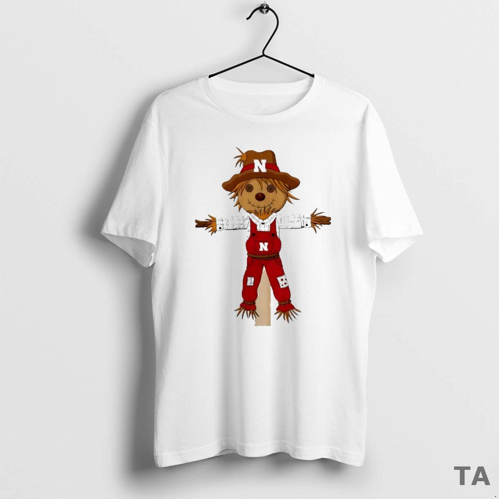 Top Nebraska Huskers Scarecrow T Shirt Sweater