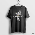 Top Nice Los Angeles Dodgers Win World Series 2025 Champions Black T Shirt Sweater