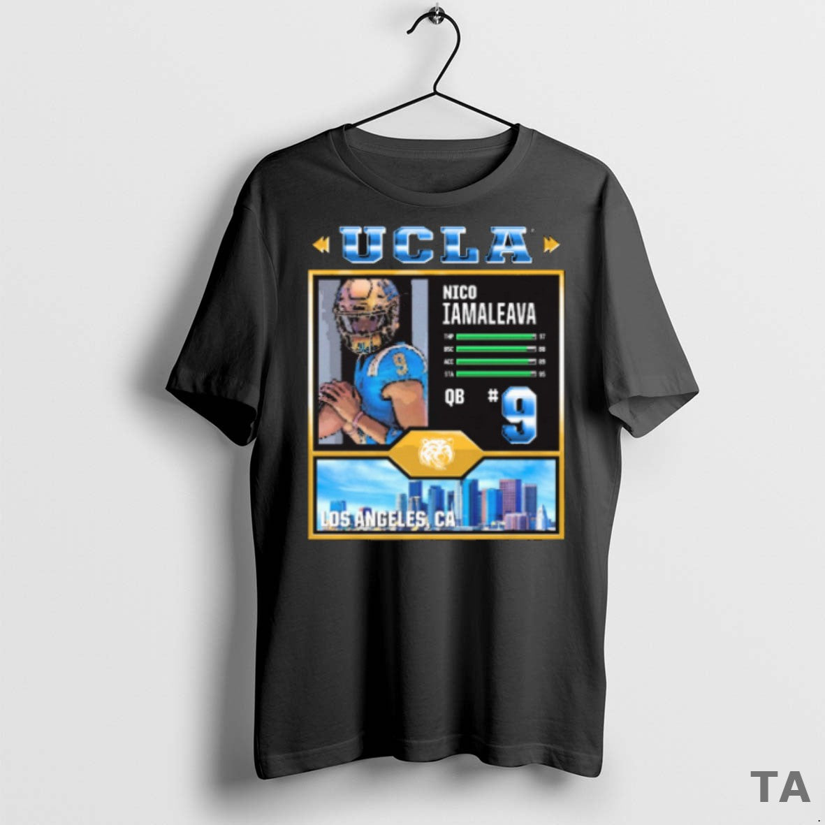 Top Nico Iamaleava Video Game Ucla Bruins Football Ncaa Los Angeles Ca T Shirt Sweater