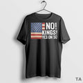 Top No Kings Yes On 50 Flag T Shirt Sweater