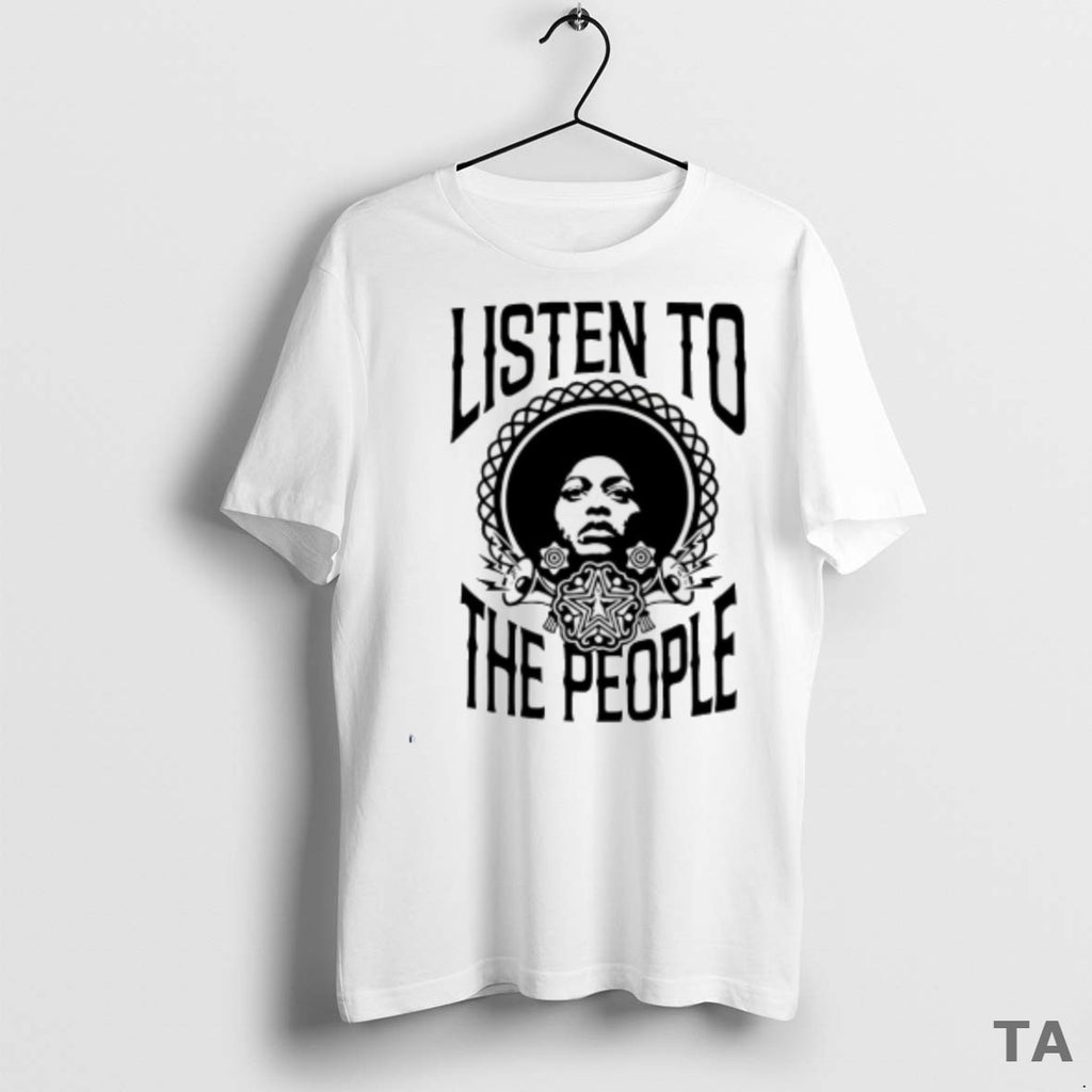 Top Obey Listen To The People T Shirt Sweater