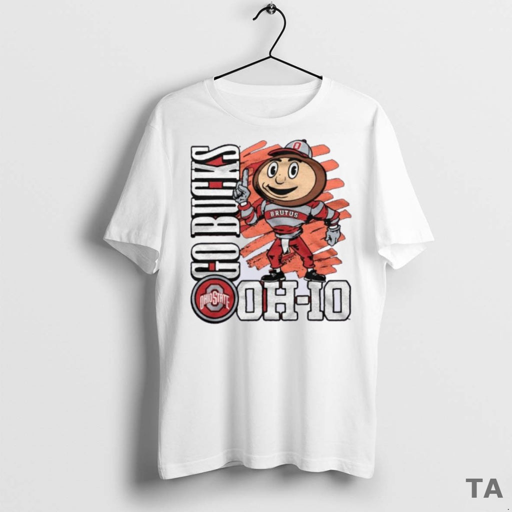 Top Ohio State Brutus Go Bucks Oh Io T Shirt Sweater