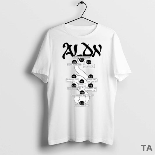 Top Pack Records Aldn Strung Tour T Shirt Sweater