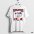Top Pedro Pascal World Champions Los Angeles Lakers 2000 T Shirt Sweater