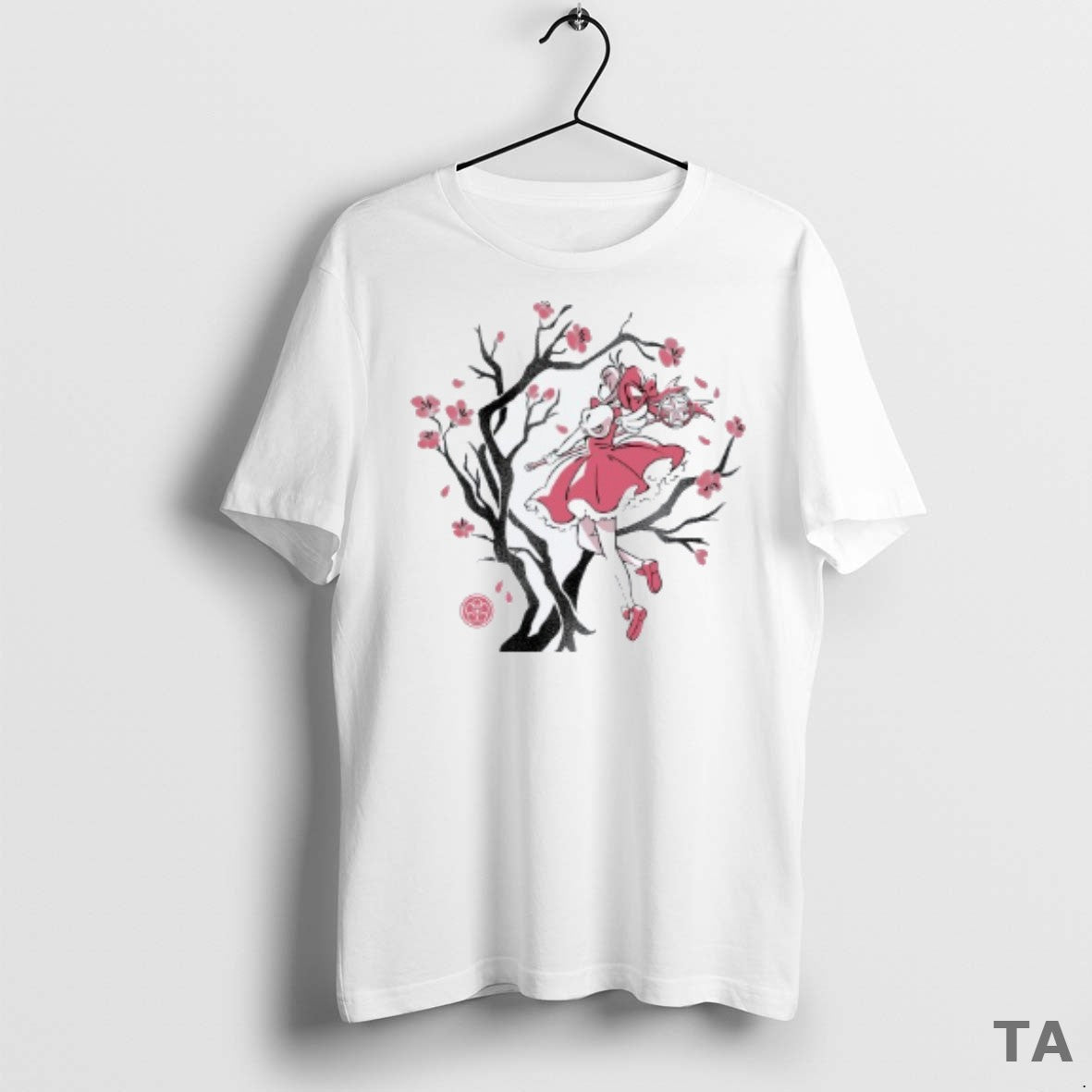 Top Pop Culture Wizard Sumie Sakura Flower Anime T Shirt Sweater