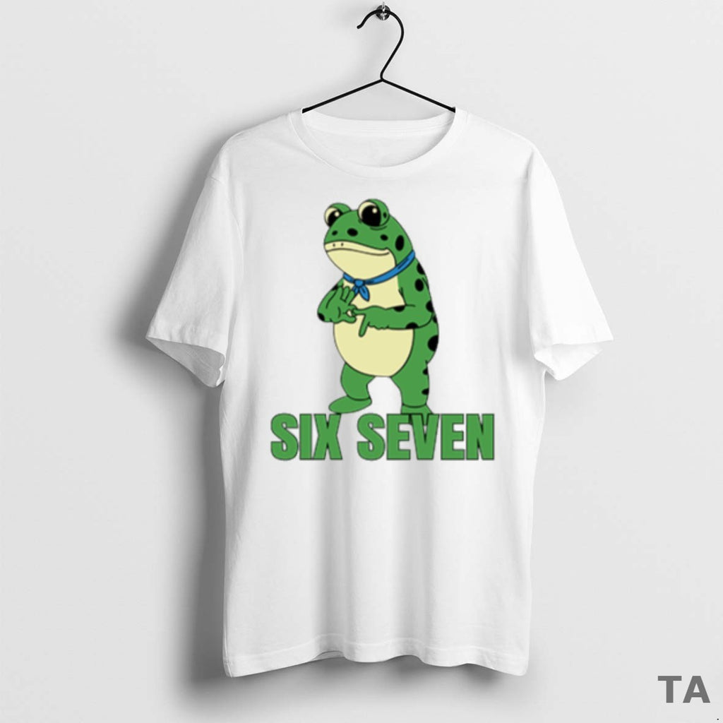 Top Portland Frog Six Seven T Shirt Sweater