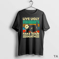 Top Possum Live Ugly Your Death Vintage T Shirt Sweater