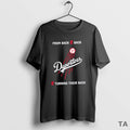 Top Premium Dodgers Reporters From Back 2 Back 2 Turning Their Back T Shirt Sweater