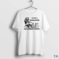 Top Raccoon Im Not A Bookworm Im A Literary Rascal T Shirt Sweater