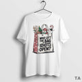 Top Reindeer Snowman Who Left The Bag Idiots Open Christmas T Shirt Sweater