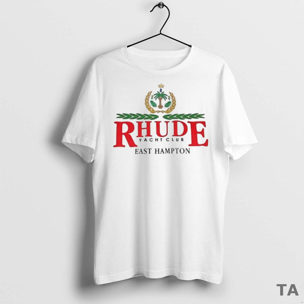 Top Rhude Yatch Club East Hampton T Shirt Sweater