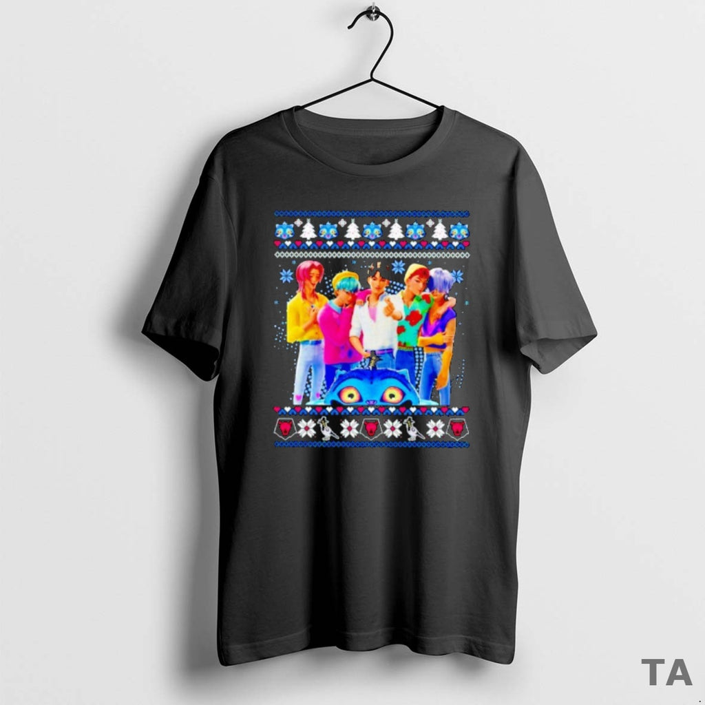 Top Saja Boys Band Ugly Christmas T Shirt Sweater