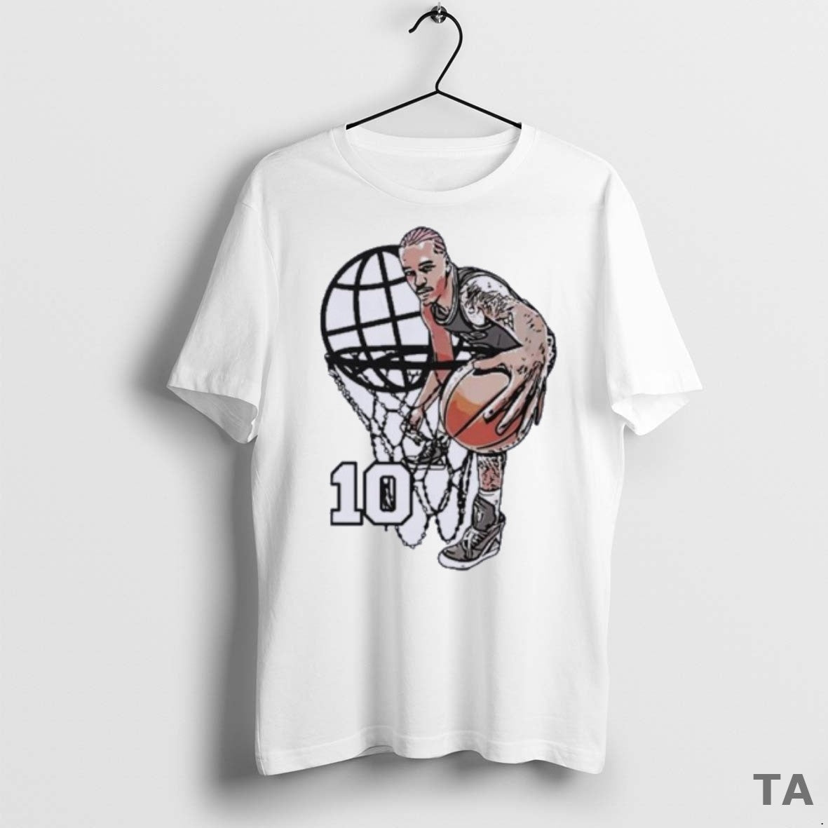 Top San Antonio Spurs Sochan Geobasket T Shirt Sweater