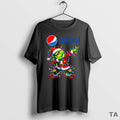 Top Santa Grinch Dabbing Pepsi Christmas T Shirt Sweater