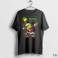 Top Santa Grinch Dabbing Quest Diagnostics Christmas Light T Shirt Sweater