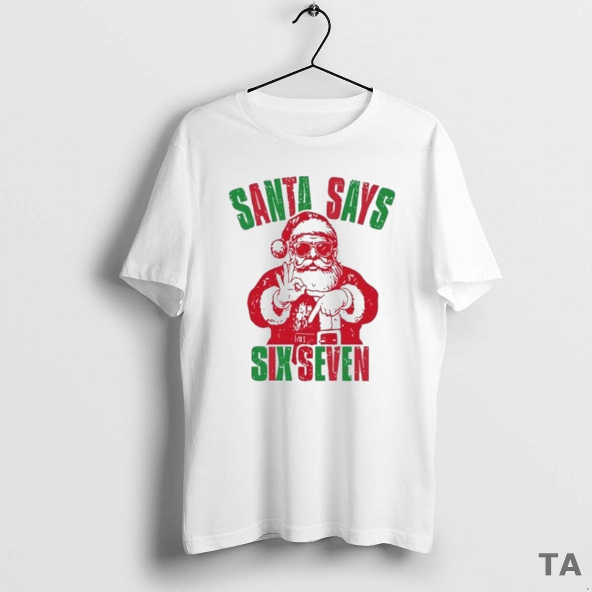 Top Santa Six Seven Christmas 2025 T Shirt Sweater
