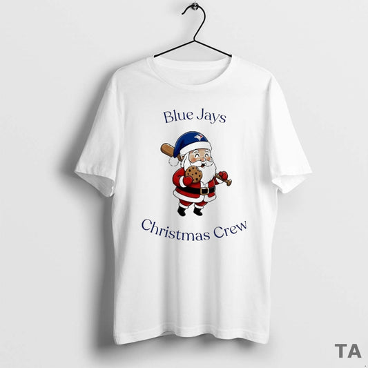 Top Santa Toronto Blue Jays Christmas Crew T Shirt Sweater