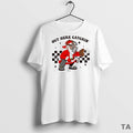 Top Santa Baseball Player Out Hare Catchin Christmas T Shirt Sweater