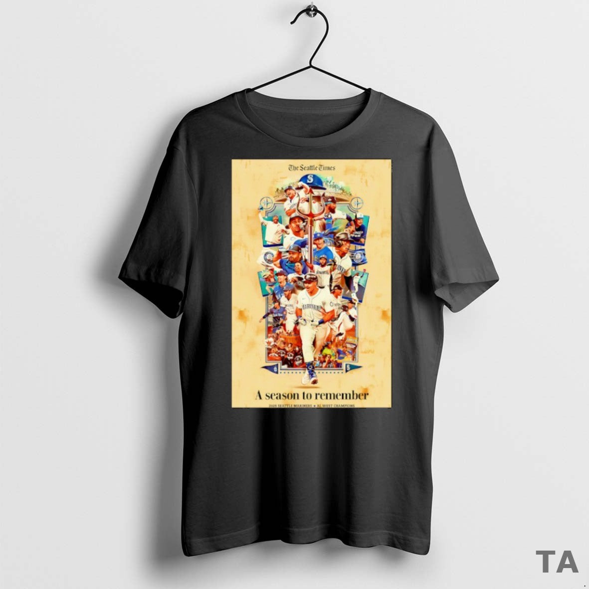Top Seattle Mariners A Season To Remember Mlb T Shirt Sweater