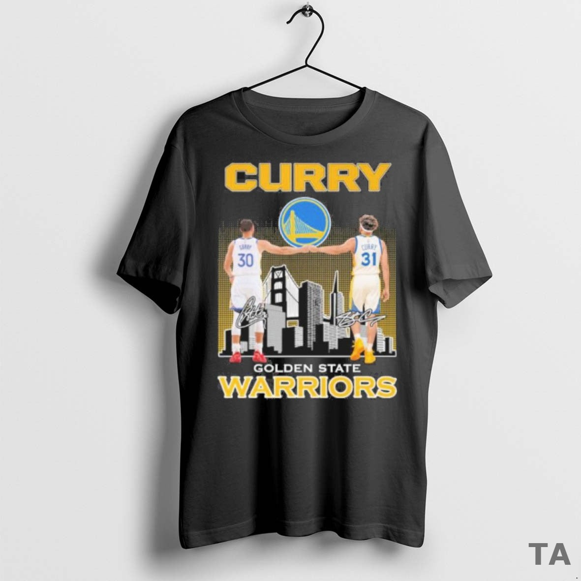 Top Seth Curry And Stephen Curry Golden State Warriors T Shirt Sweater