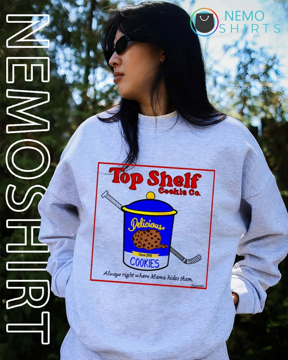 Shelf Cookie Company Delicious Cookies since 1970 shirt