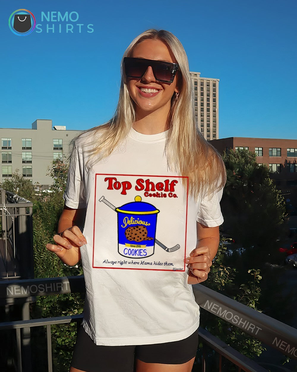 Shelf Cookie Company Delicious Cookies since 1970 shirt