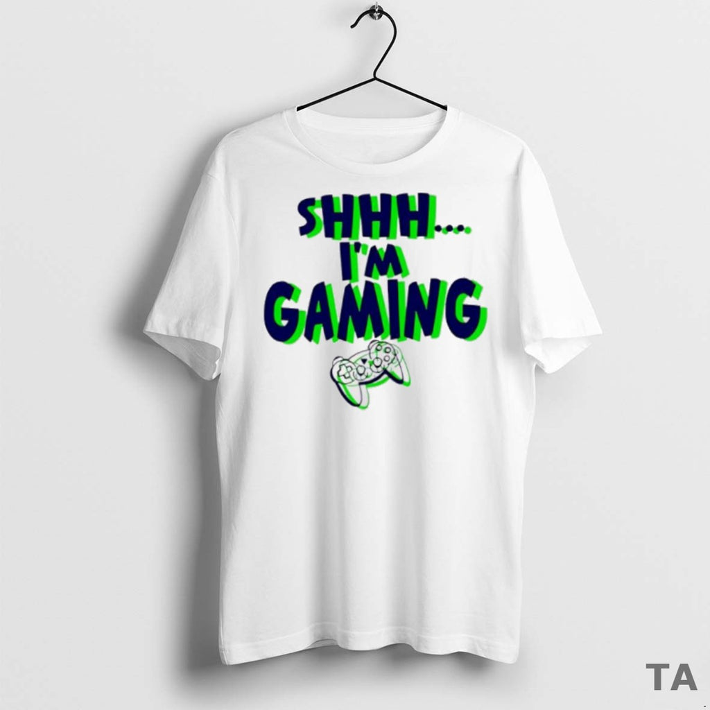 Top Shhh Im Gaming T Shirt Sweater