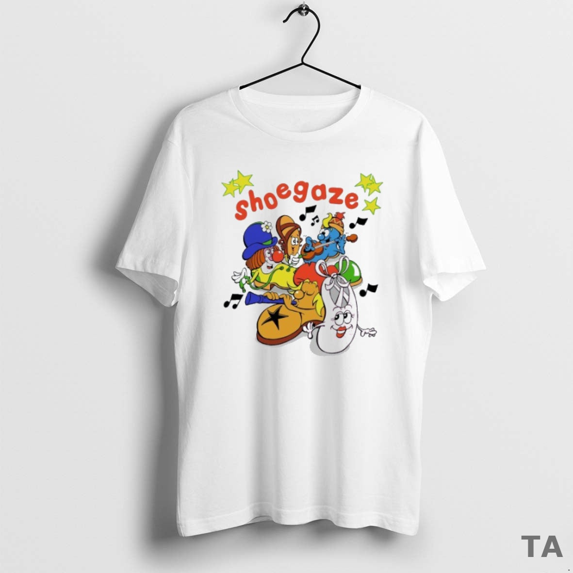 Top Shoegaze Shoeguyz T Shirt Sweater