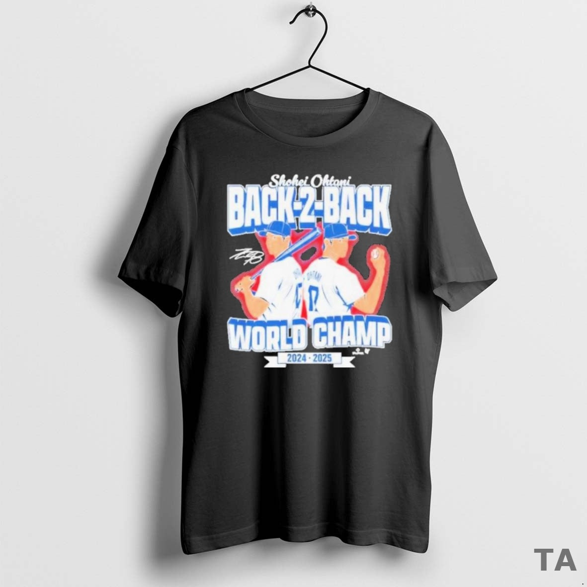 Top Shohei Ohtani 2024 2025 Back To Back World Champs T Shirt Sweater