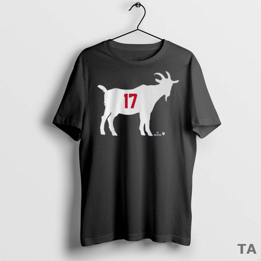Top Shohei Ohtani Goat 17 Los Angeles Dodgers Mlb 2025 T Shirt Sweater