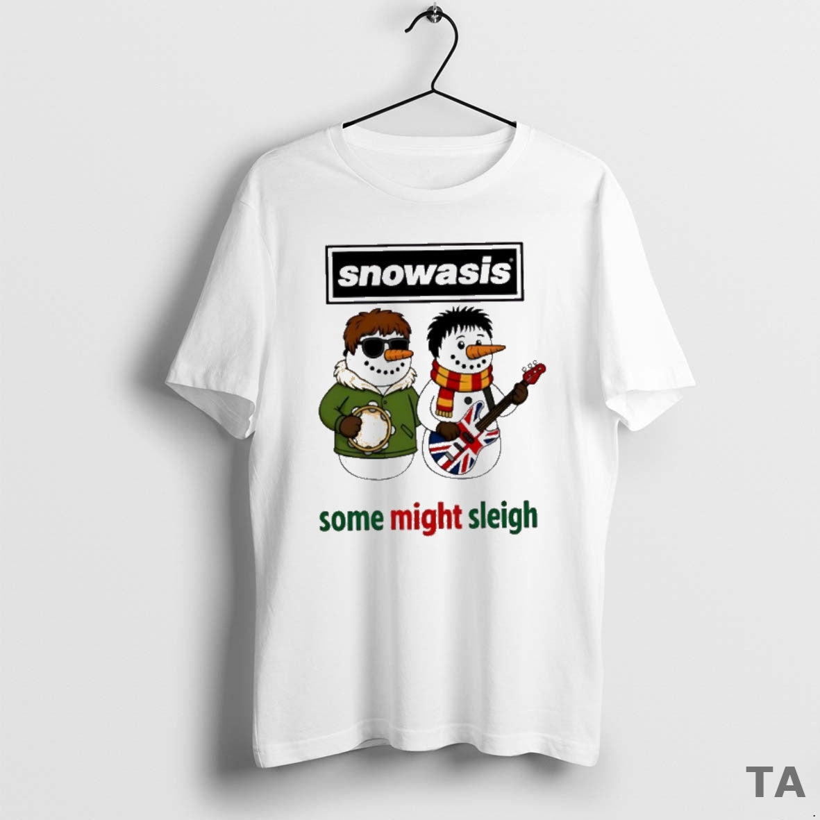 Top Snowasis Some Might Sleigh Brothers Music Christmas 2025 T Shirt Sweater