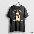 Top Snowman Size Does Matter When Its Below Zero Christmas T Shirt Sweater
