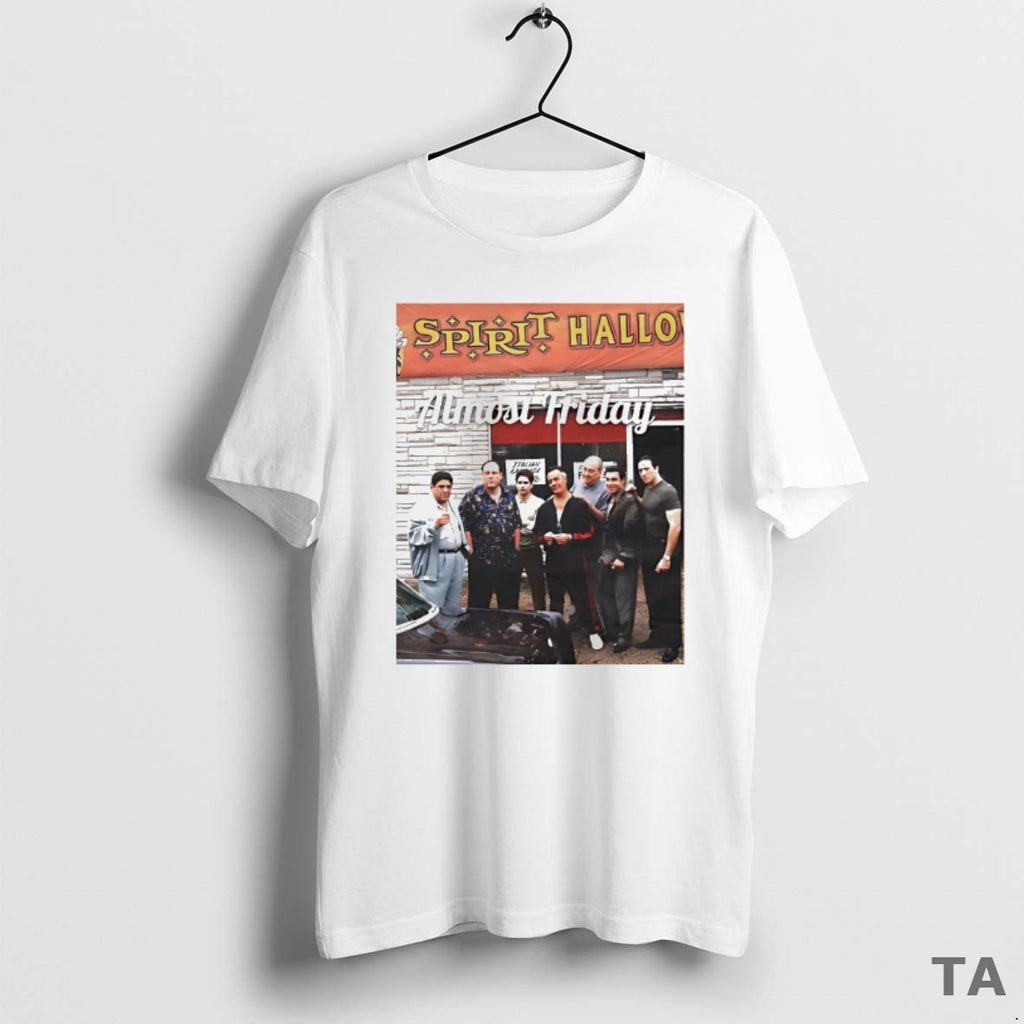 Top Sopranos Spirit Almost Friday Halloween T Shirt Sweater