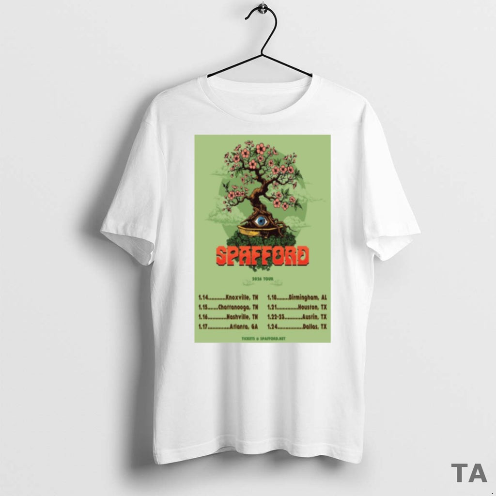 Top Spafford 2026 Tour T Shirt Sweater