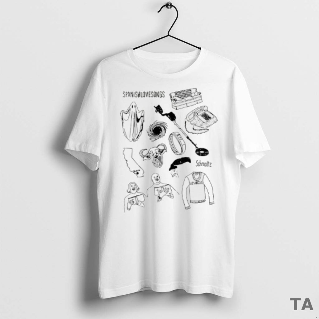 Top Spanish Love Songs Schmaltz Illustrations T Shirt Sweater