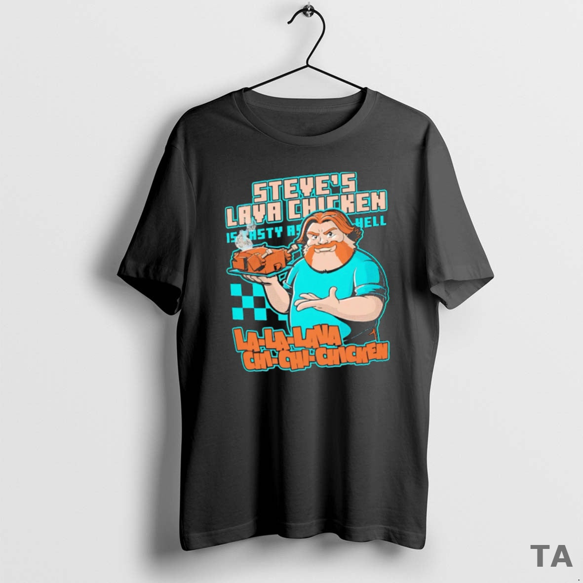 Top Steves Lava Chicken Cartoon T Shirt Sweater